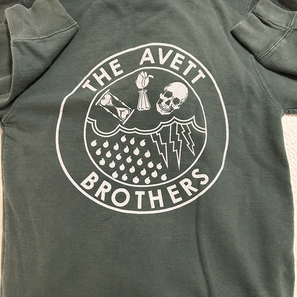 Green Avett Brothers Concert Hoodie
